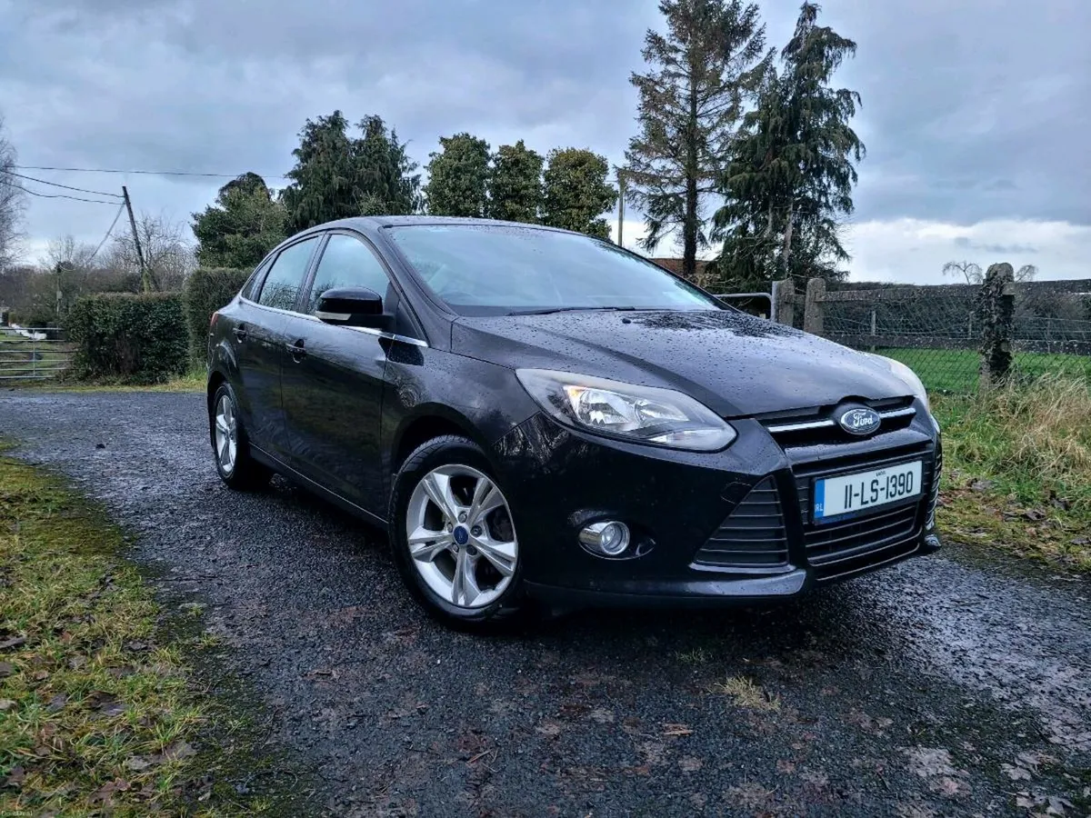 11 FORD FOCUS  ZETEC 1.6 TDCI NEW NCT&TAX - Image 1