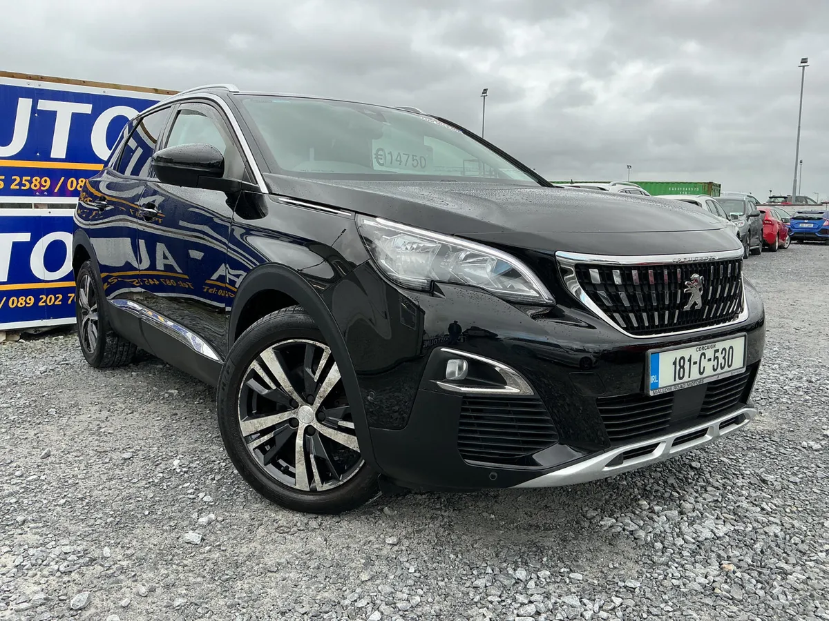 PEUGEOT 3008 PETROL ONE OWNER ONLY 62,000 KMS - Image 1