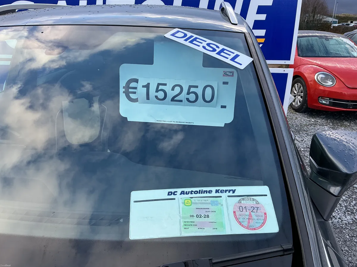 2018 SEAT ATECA FR 2.0 TDI  4WD NCT 2/28 - Image 4