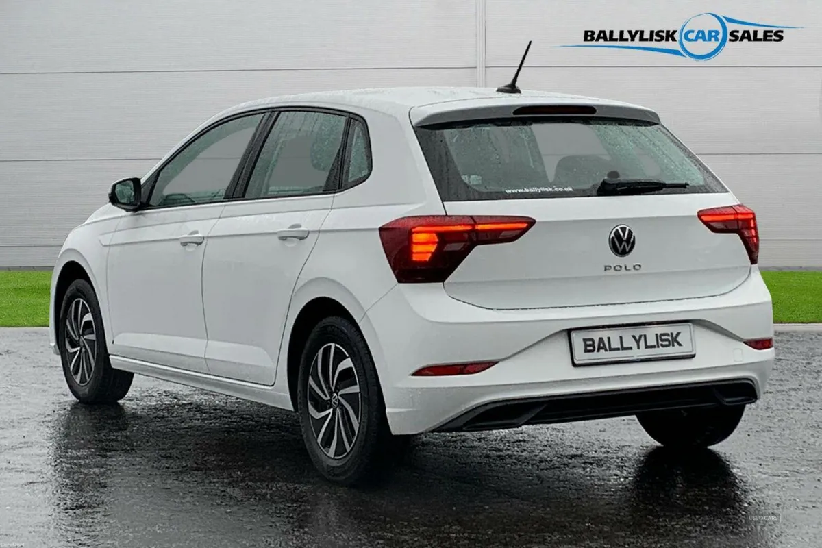 Volkswagen Polo 1.0 80PS EVO Life in White with 33 - Image 2