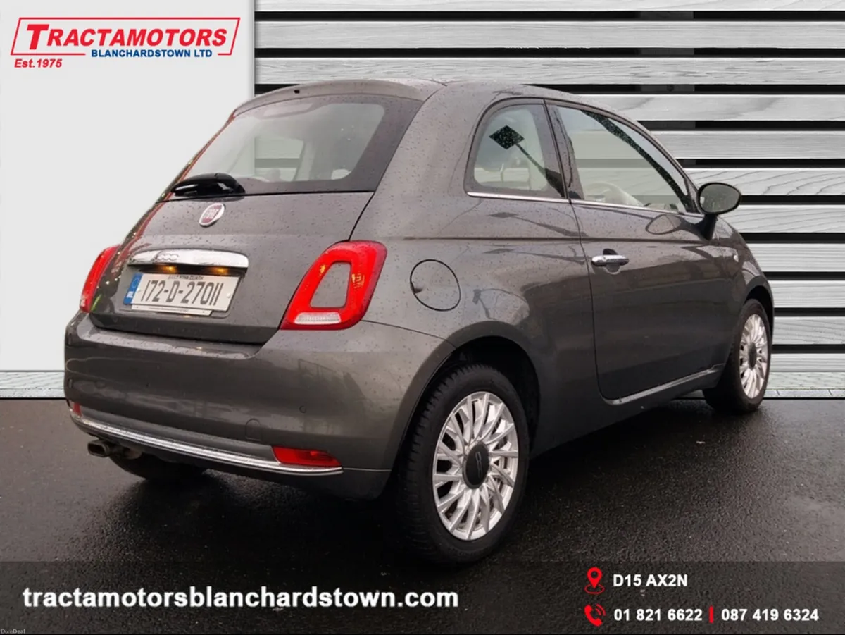Fiat 500 1.2 LOUNGE 69BHP 3DR AUTO - Image 3
