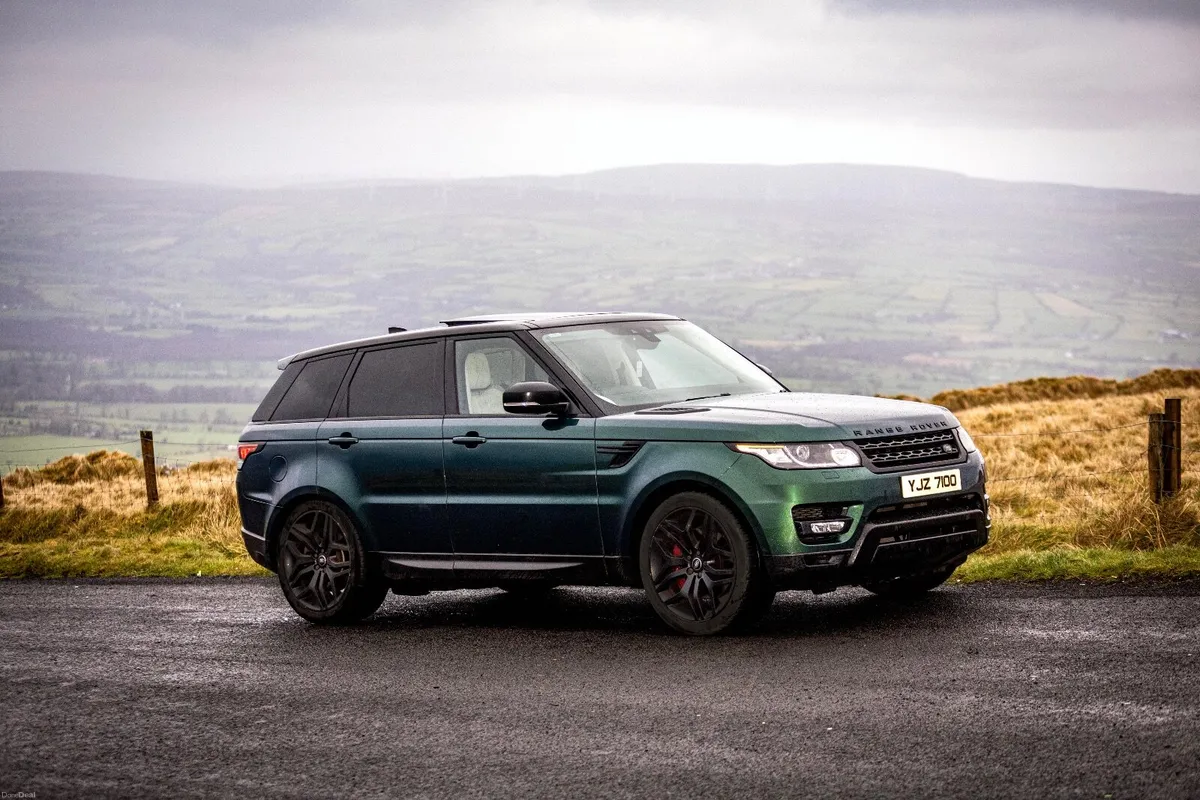 2017 Range Rover Sport SVO Green - Image 1