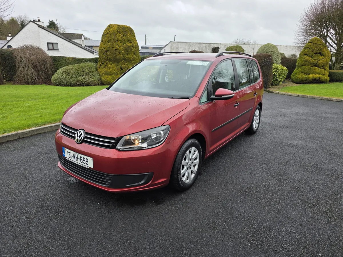 VOLKSWAGON TOURAN..7 SEATS..LOW MILES - Image 1