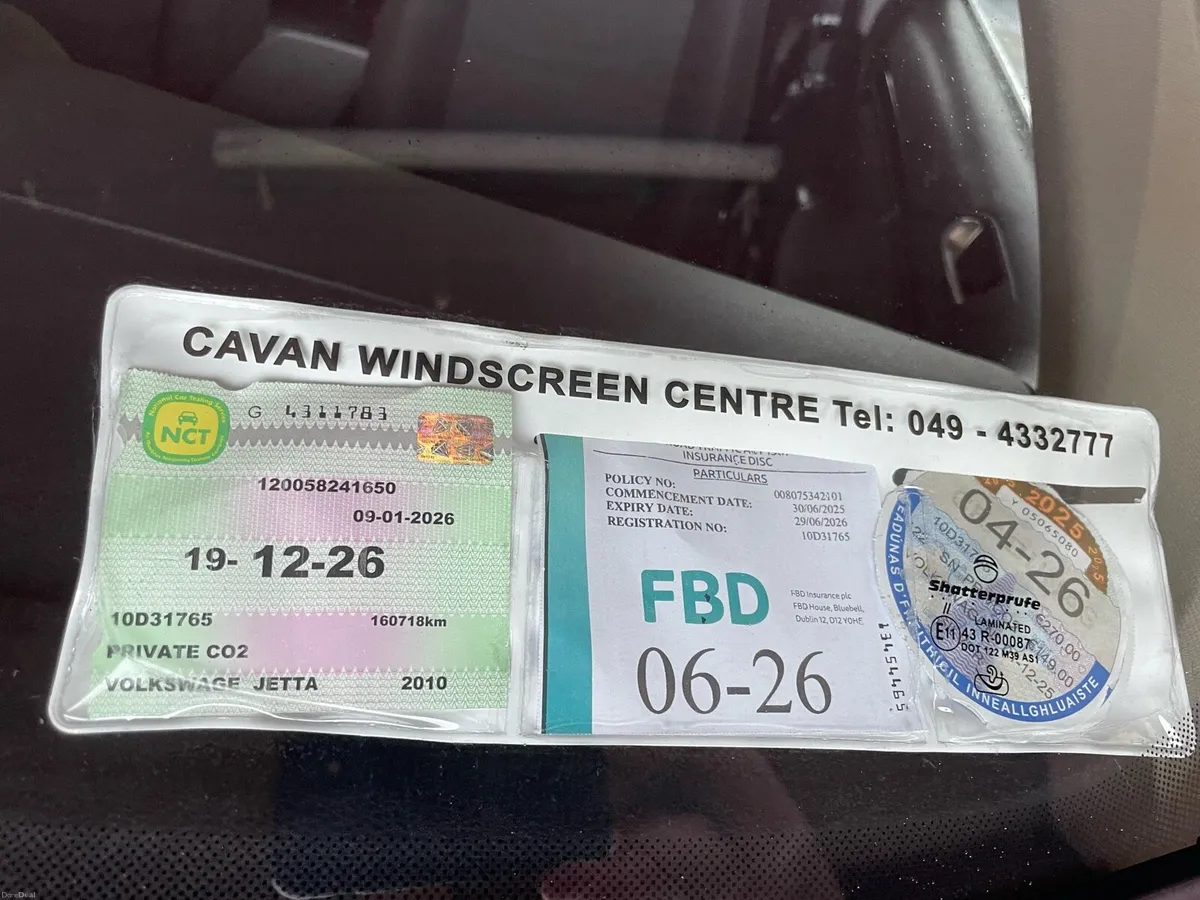 2010 VW Jetta 1.6tdi with New NCT - Image 2