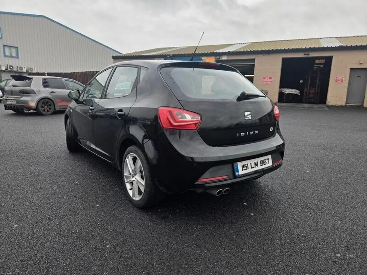 SEAT IBIZA FR 2015 1.6 TDI Manual Black NCT & Tax - Image 3
