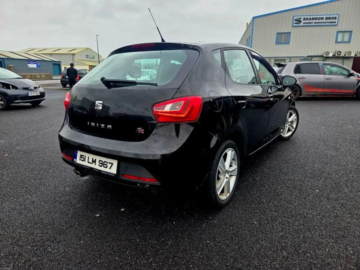 SEAT IBIZA FR 2015 1.6 TDI Manual Black NCT & Tax - Image 4