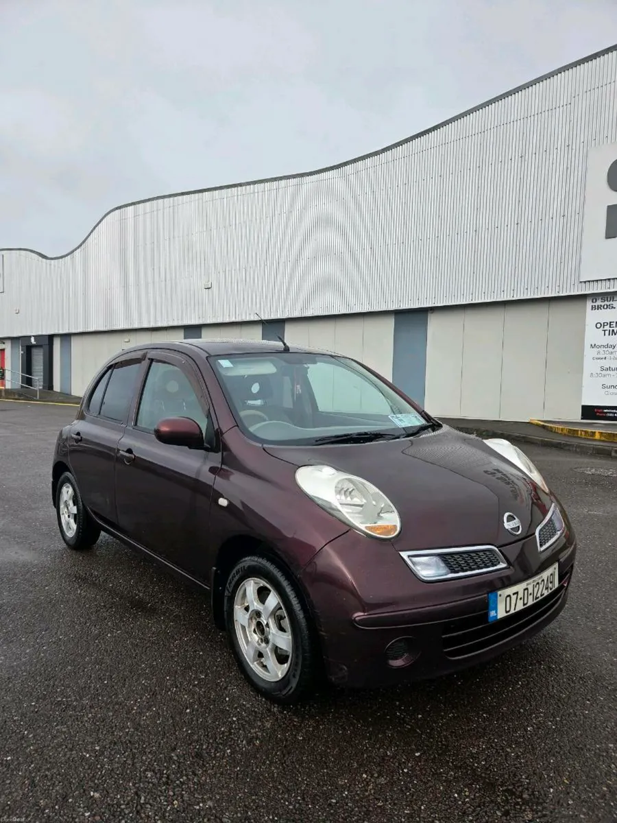 2007 NISSAN MARCH 1.2 PETROL AUTOMATIC NEW NCT. - Image 1