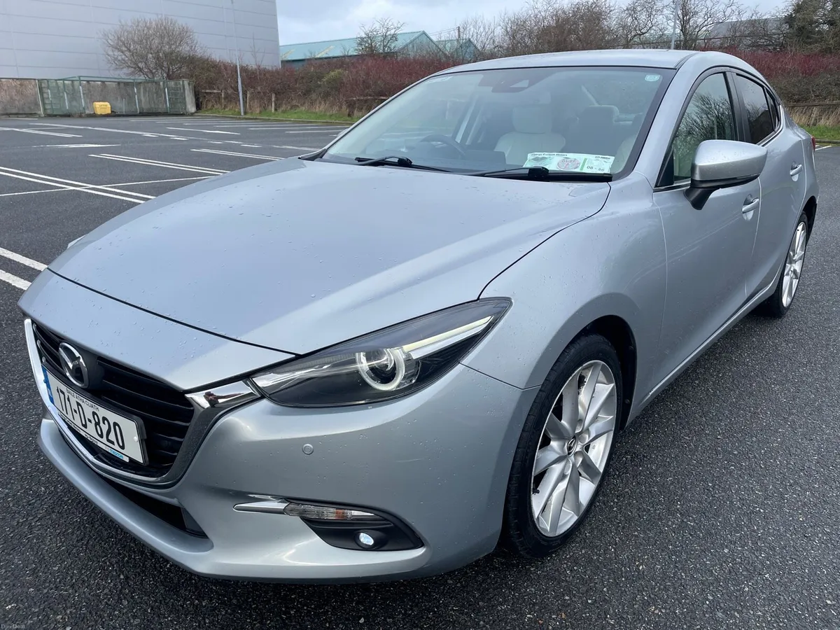 2017 Mazda 3 Platinum Low Kms NCT and TAX - Image 1