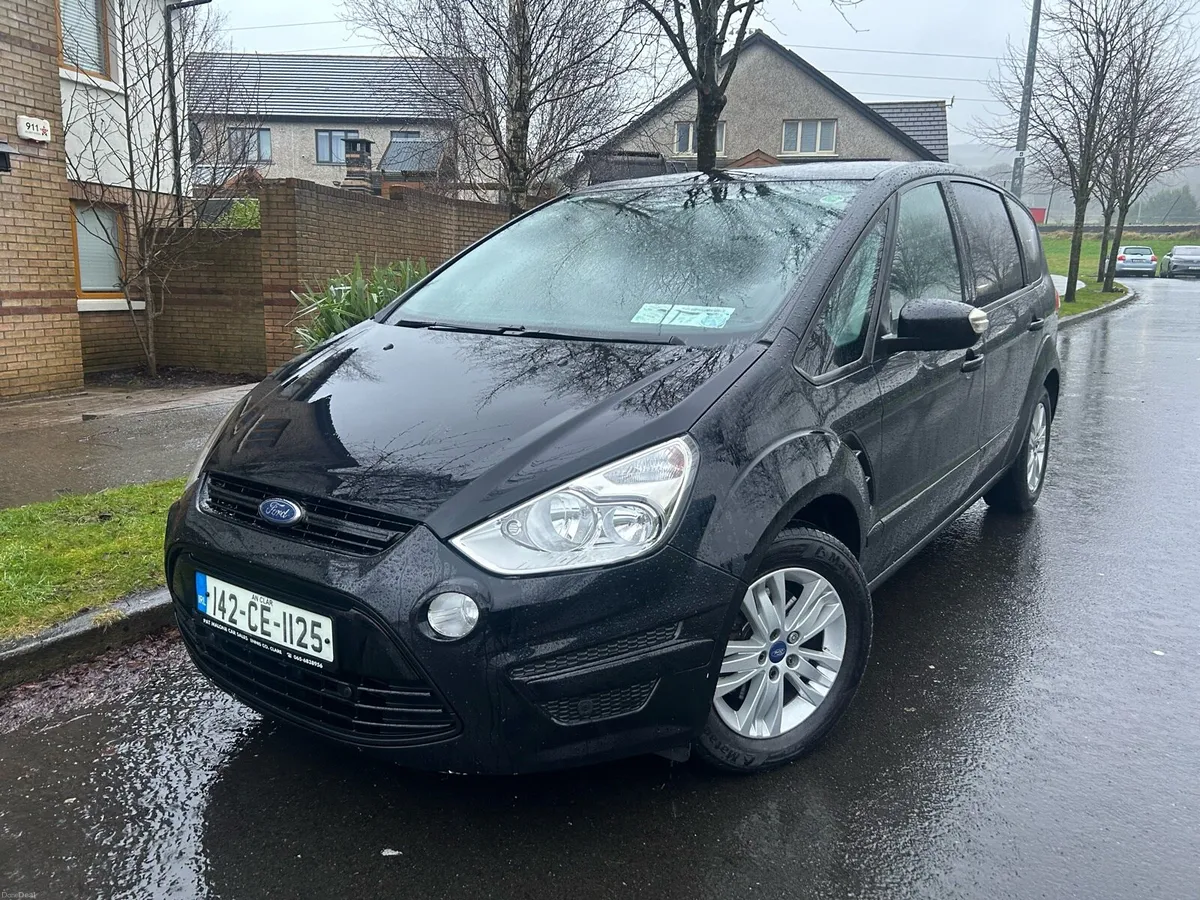 142 Ford S-Max 1.6 Tdci Zetec ( Nct + Tax )7 Seats - Image 1