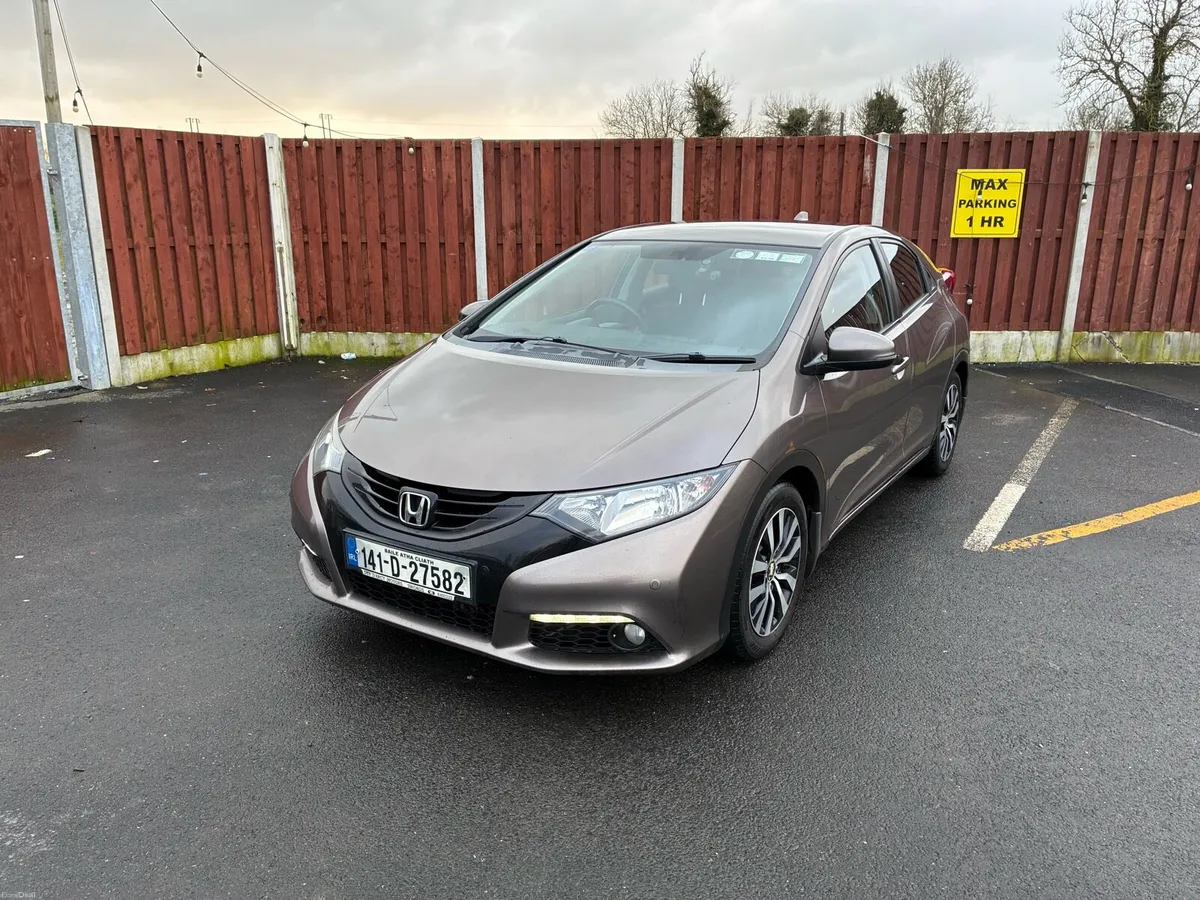 Honda Civic 2014 Long NCT & FULL SERVICE HISTORY - Image 1