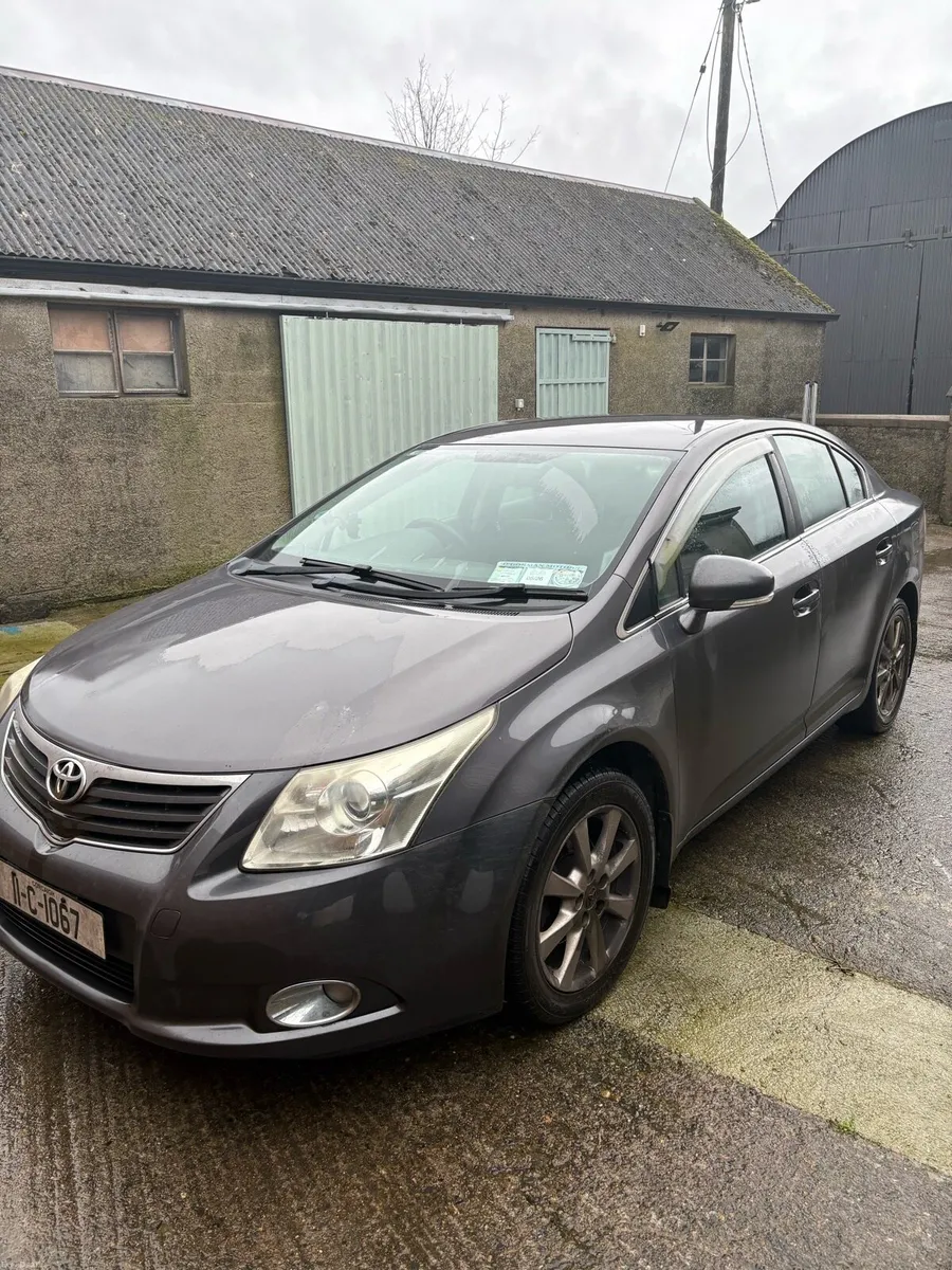 2011 Toyota Avensis 2.0 D-4D Diesel – NCT May - Image 1