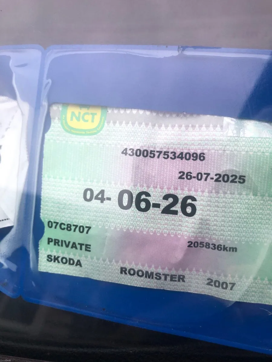 Skoda Roomster 1.2 ,tested and taxed. - Image 4