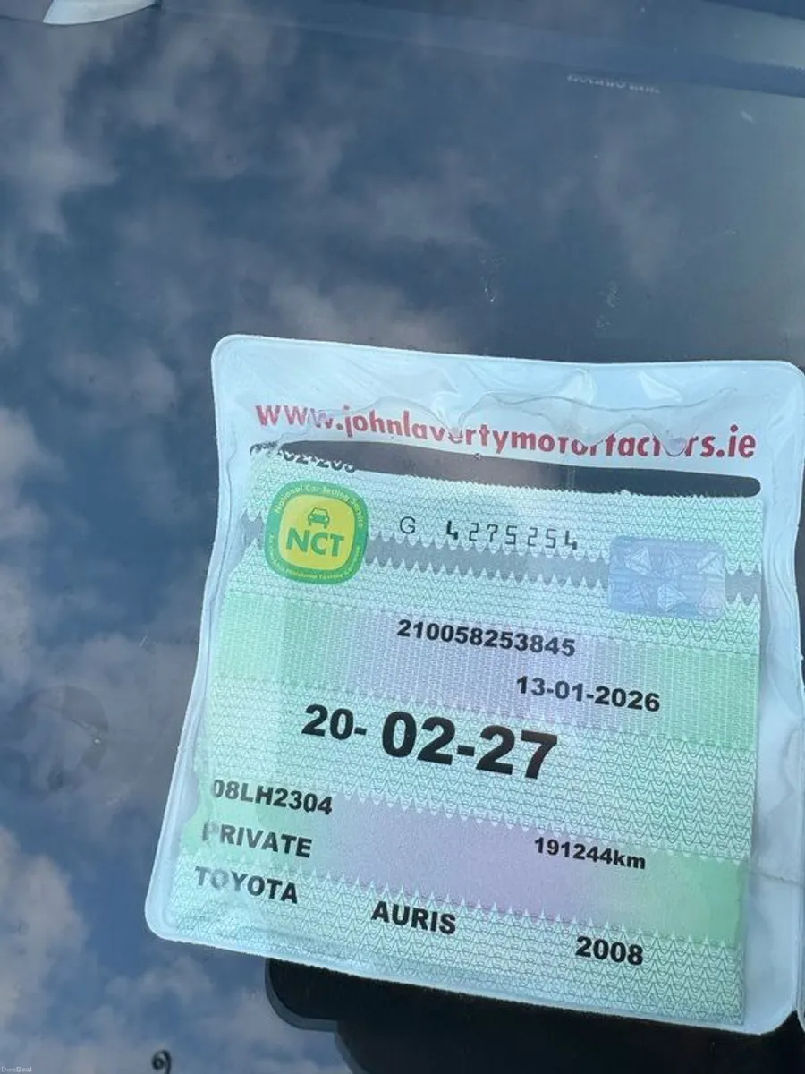 2008 Toyota Auris - Image 1