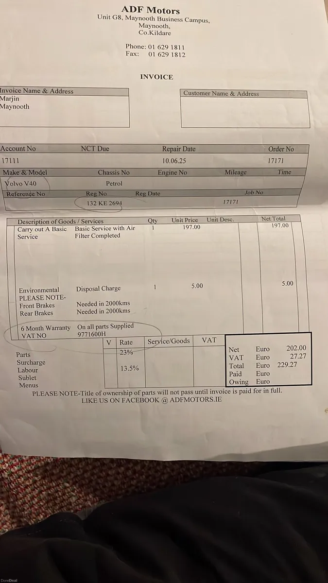 2014 model Volvo V40 T4 SE - Image 4