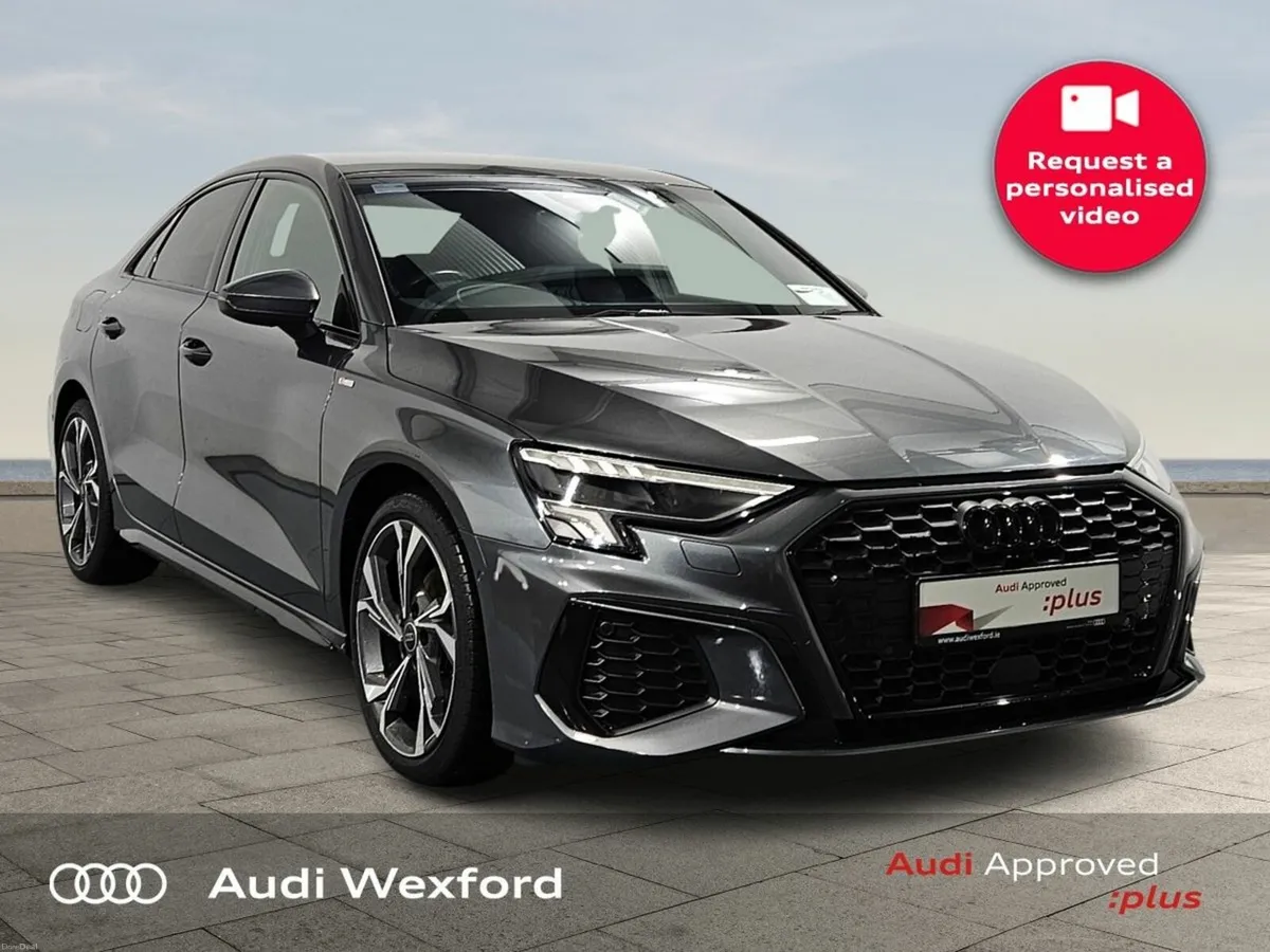 Audi A3 Saloon 30TDI 116HP S Line €332p/m - Image 1