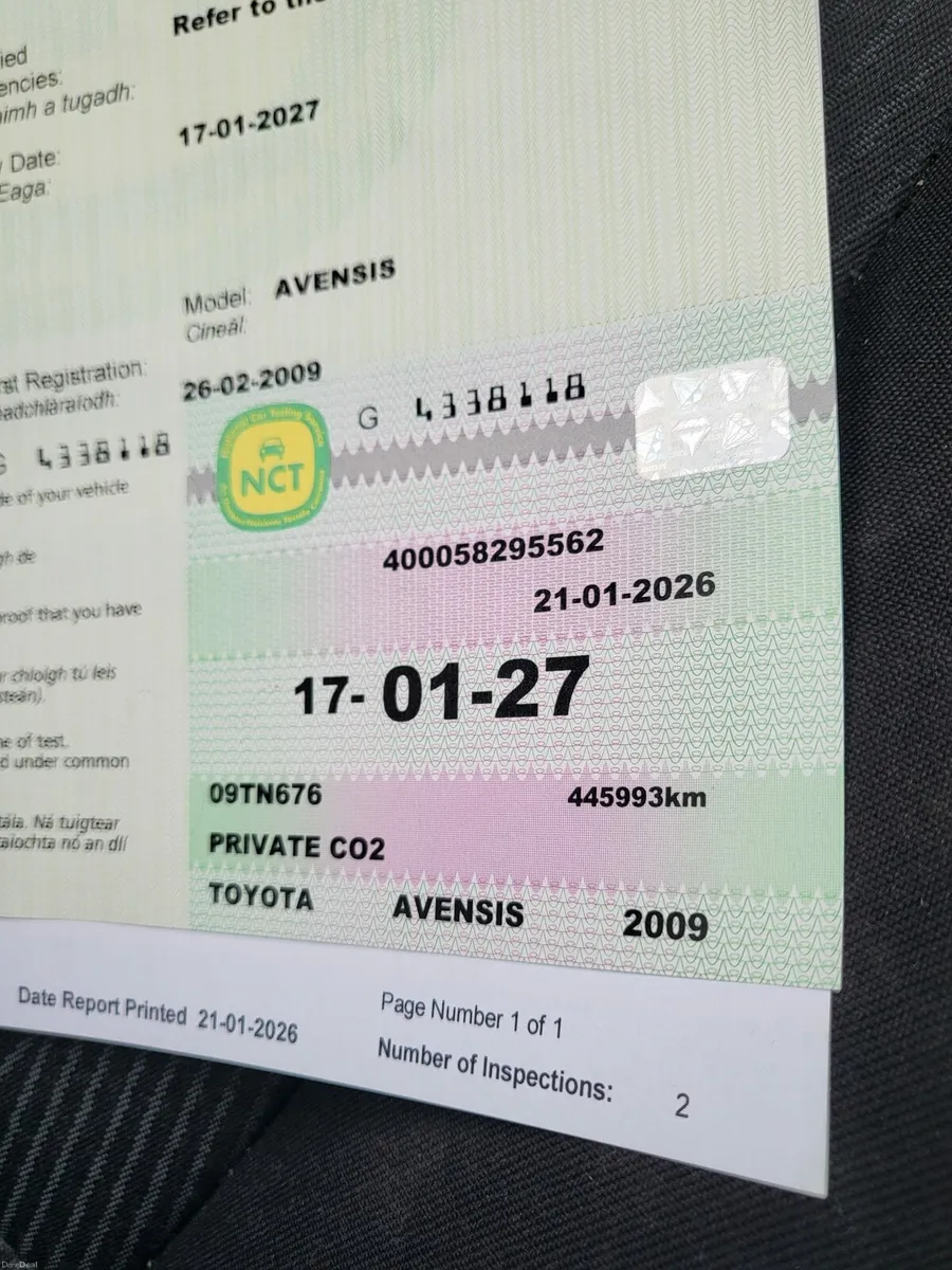 Toyota avensis - Image 1