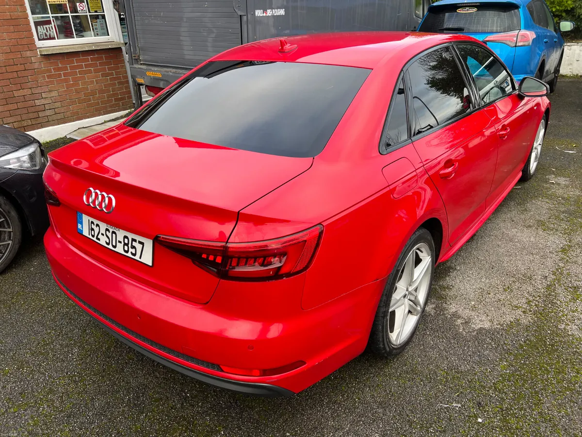 Audi A4 2016 Sline Red auto - Image 1