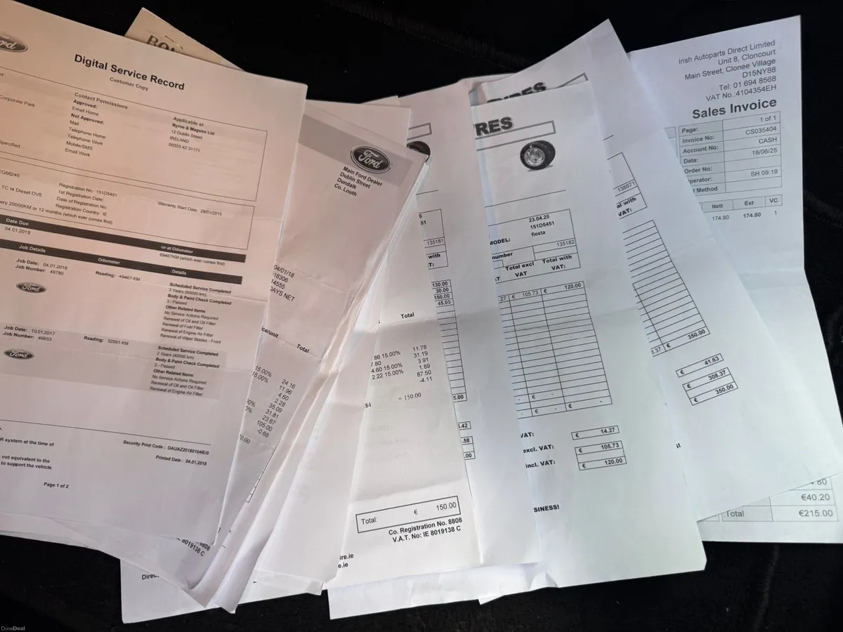 151 Ford Fiesta 1.5D TITANIUM Warranty - Image 3