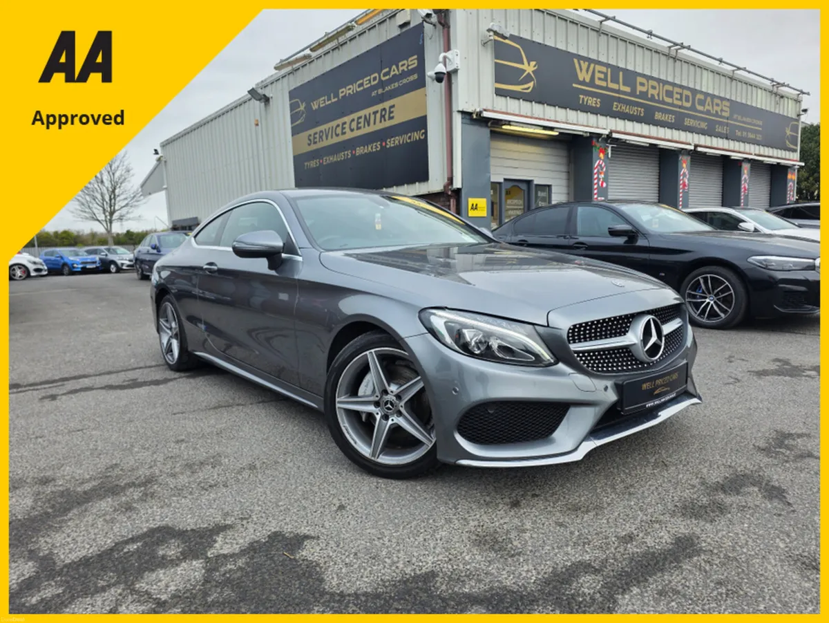 Mercedes-Benz C-Class 180 AMG SPORT 2DR AUTO - Image 1