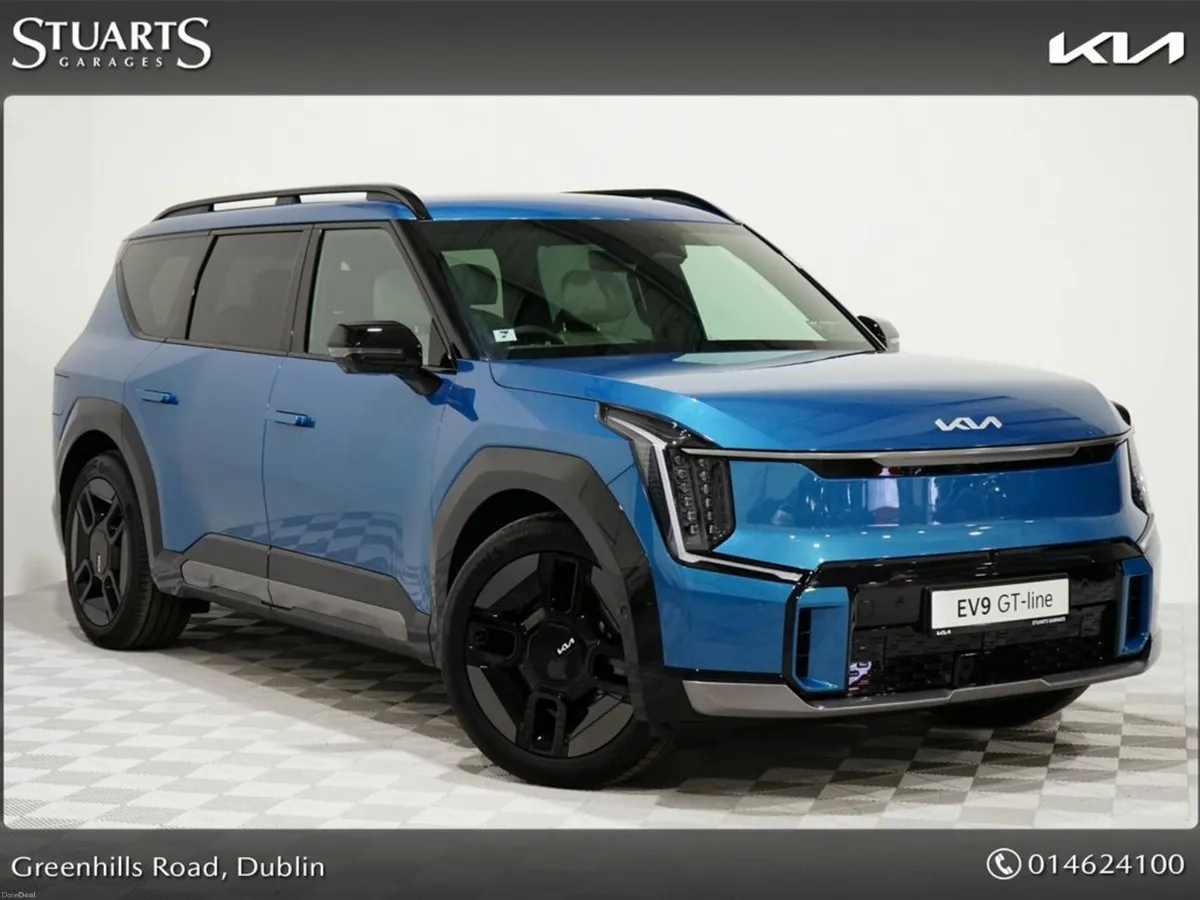Kia EV9 GT Line 7 Seat AWD FINISHED IN OCEAN BLUE - Image 1