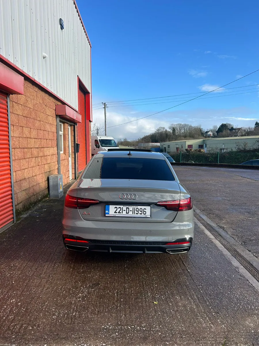 2022 Audi A4 S-line Black Edition  AUTO Sunroof - Image 2