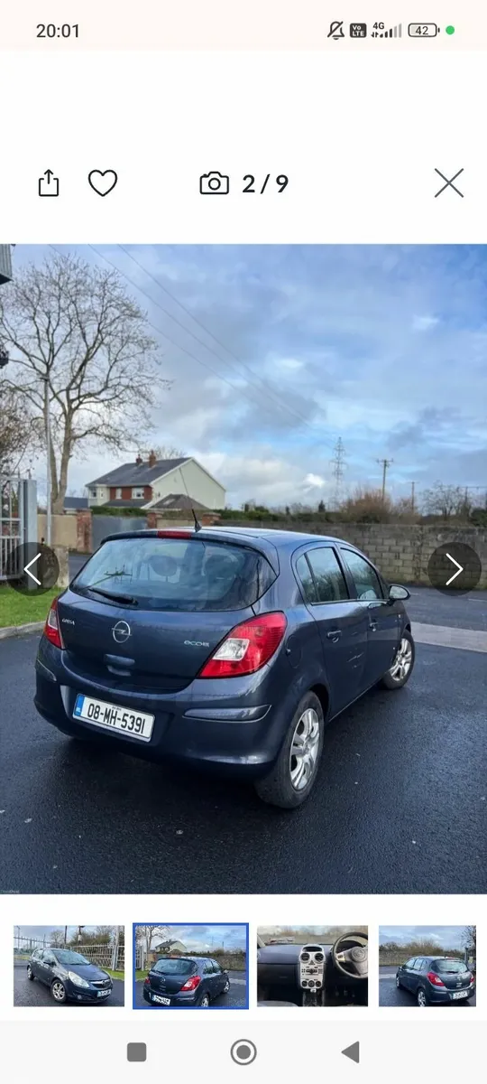 Opel Corsa 2008 1.3 tested till may - Image 4