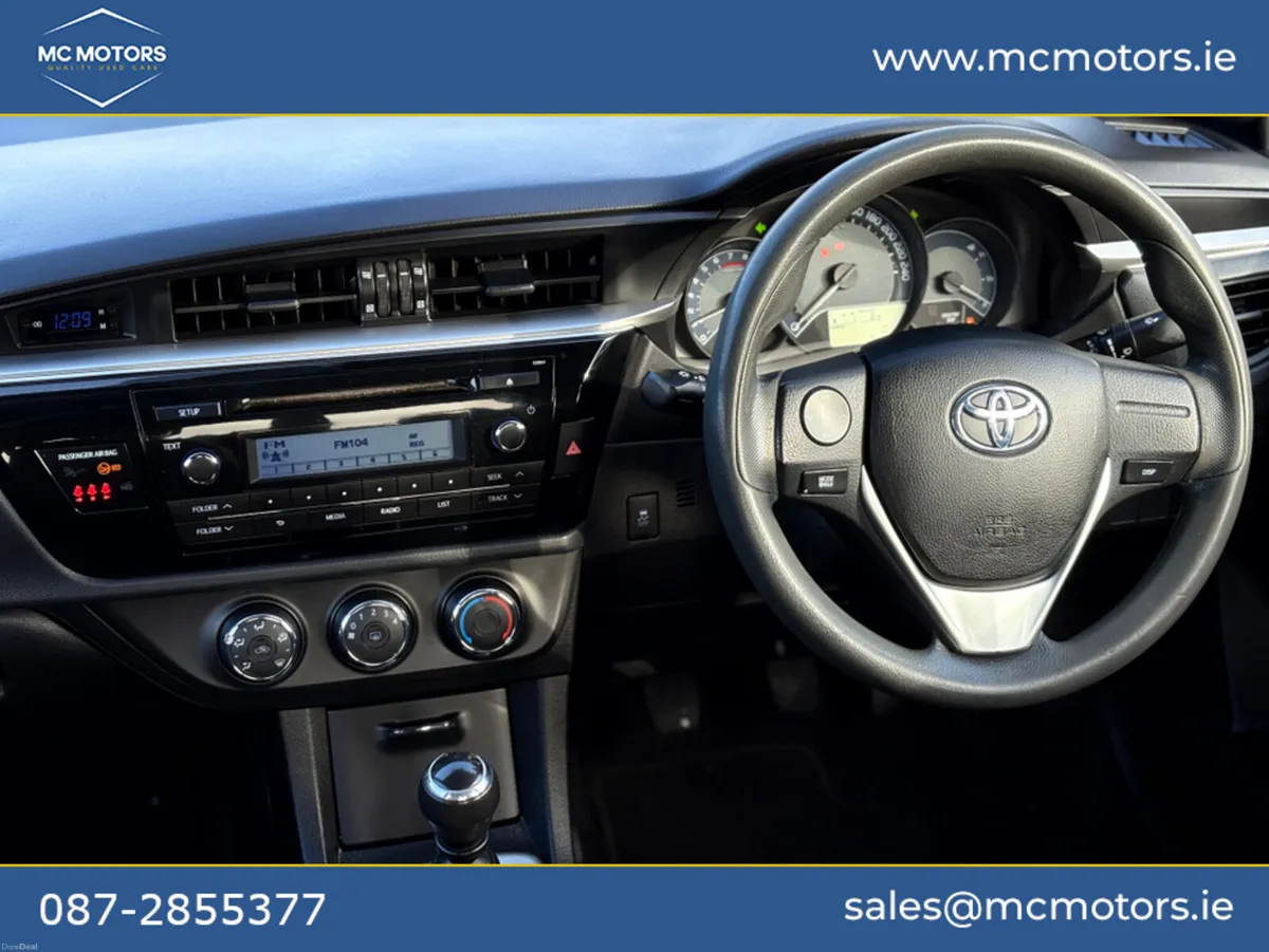 Toyota Corolla 6 MONTH WARRANTY + NEW NCT - Image 2