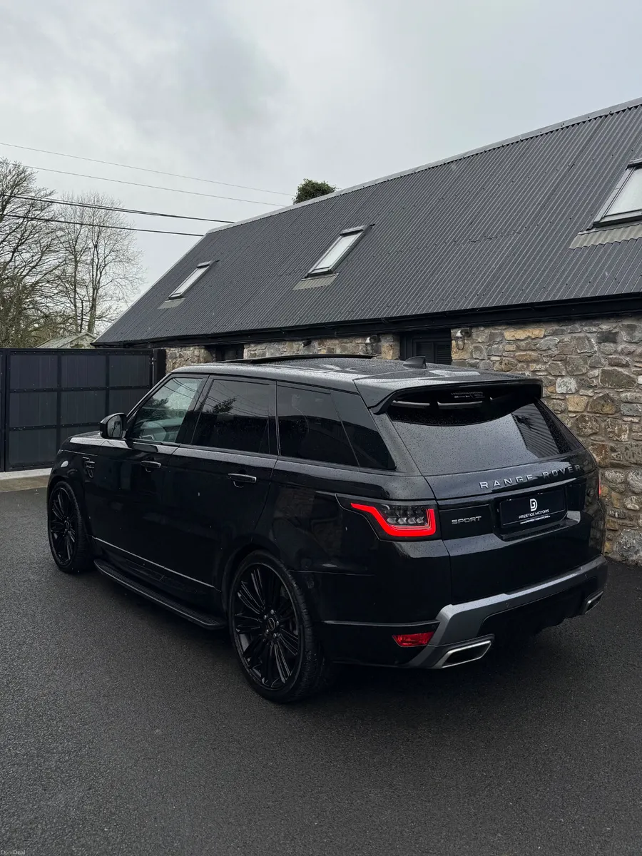 2021 LAND ROVER RANGE ROVER SPORT HSE SILVER - Image 4