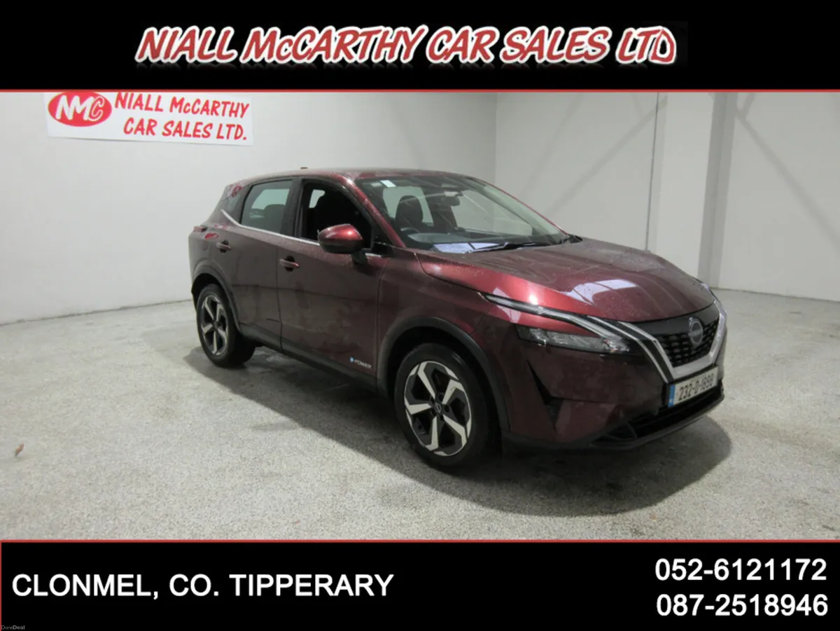 Nissan Qashqai EPOWER SV 1.5 AUTO - SCRAPPAGE & FI - Image 1