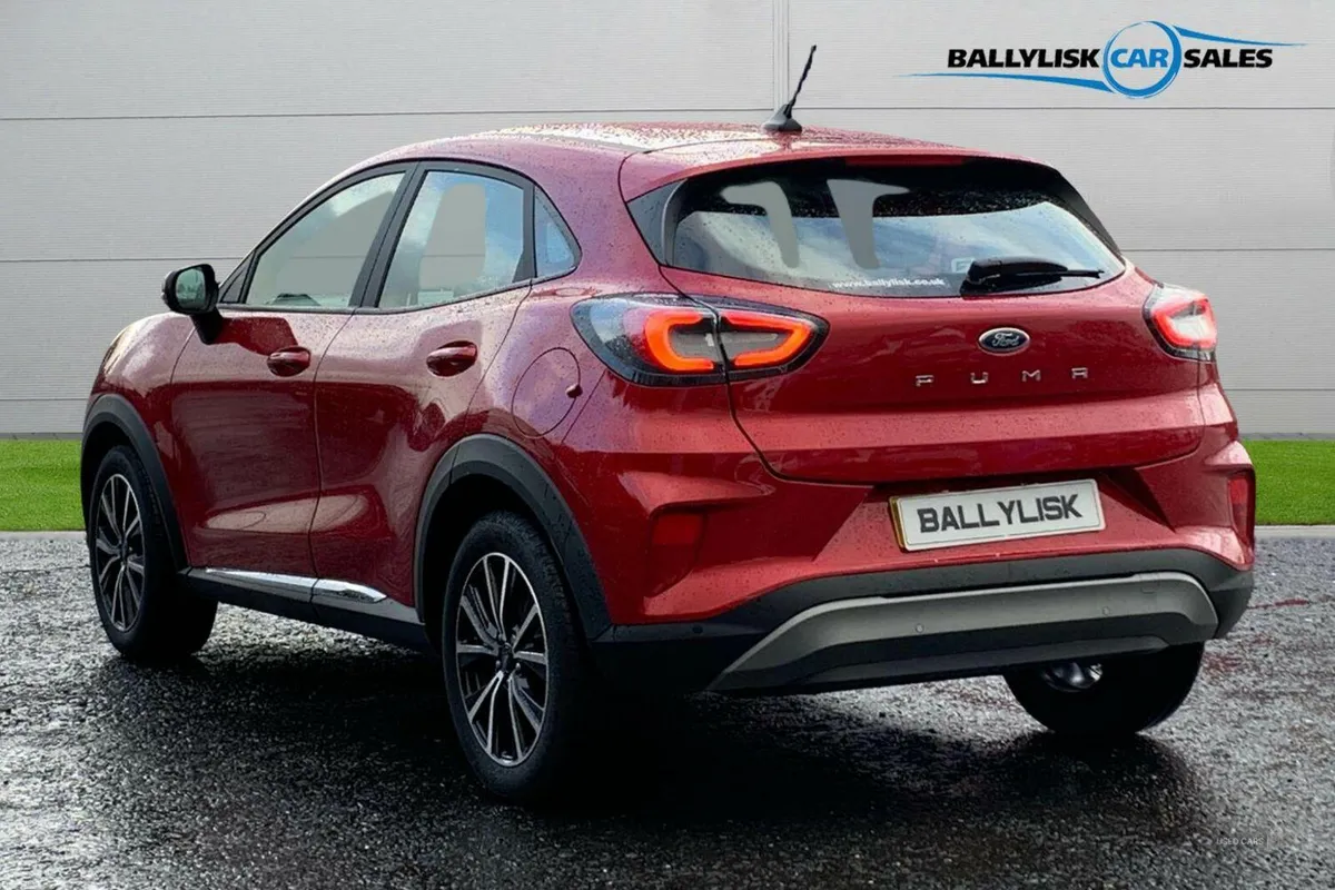 Ford Puma 1.0T 125PS Titanium in Lucid Red with 14 - Image 2