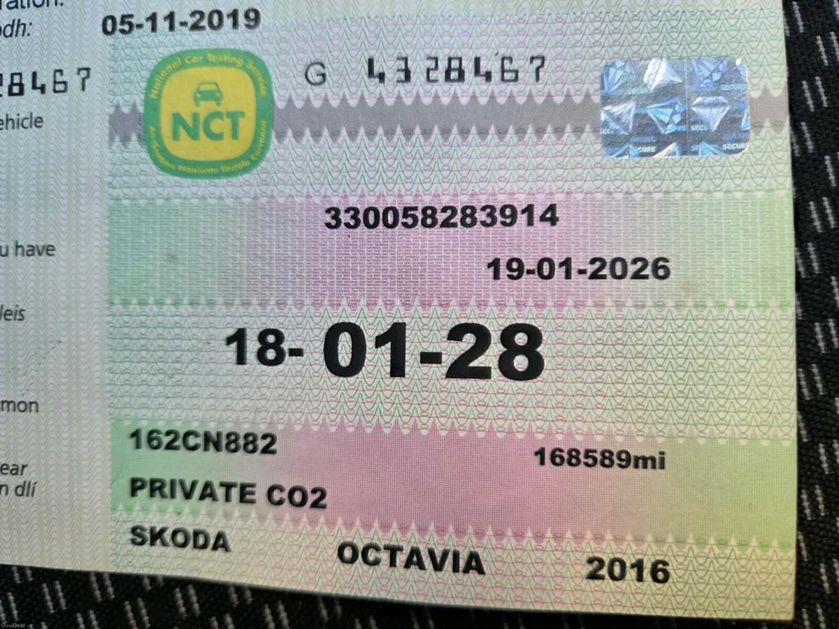 162 Octavia 2L 2Yr NCT - Image 1