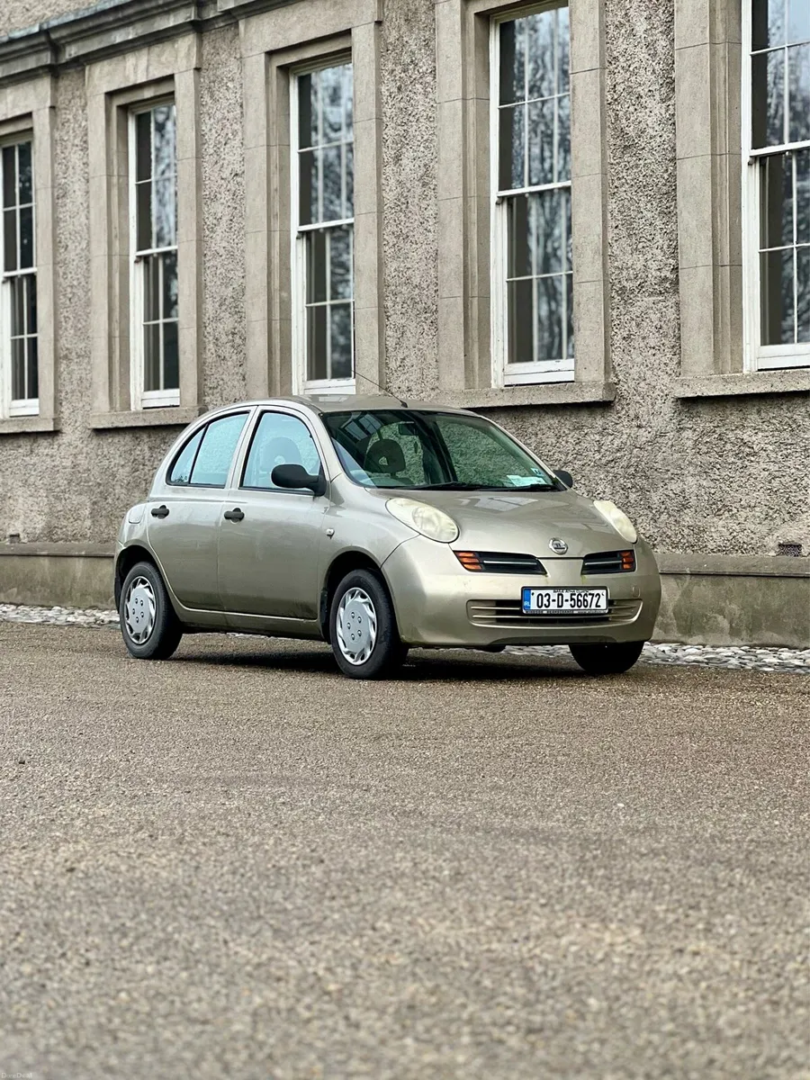 2003 Nissan Micra NCT 11/26 only 70,000 miles - Image 1