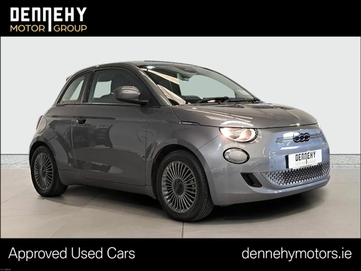 Fiat 500 Icon Electric 42KWH €61 P/W - Image 1
