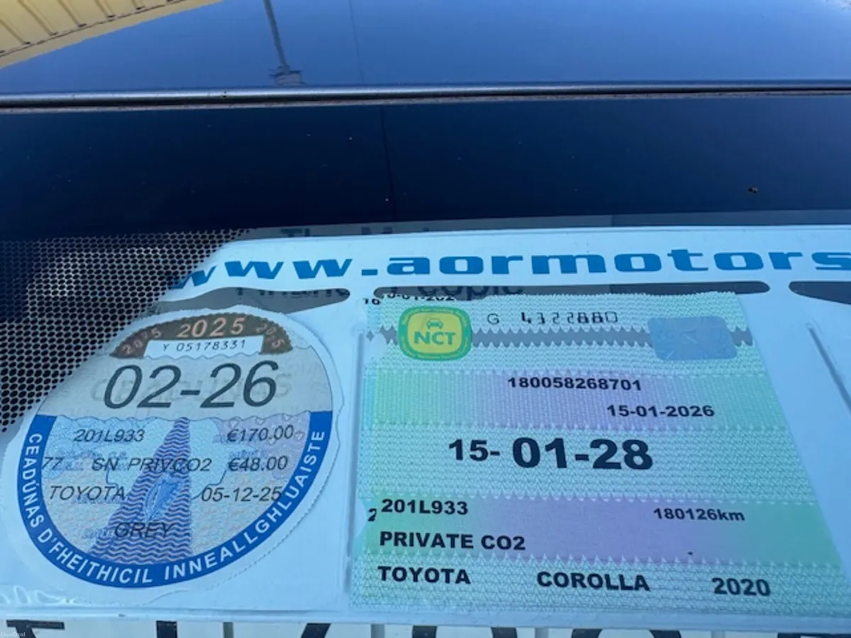 Toyota Corolla 2020 HYBRID NCT 2028 - Image 3