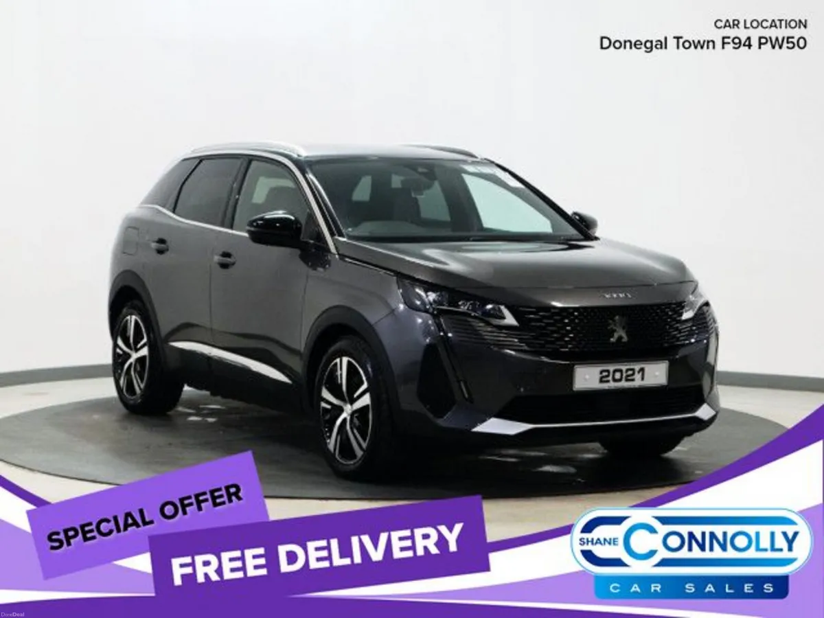 *69* 2021 Peugeot 3008 1.6 GT AUTO PHEV - Image 1