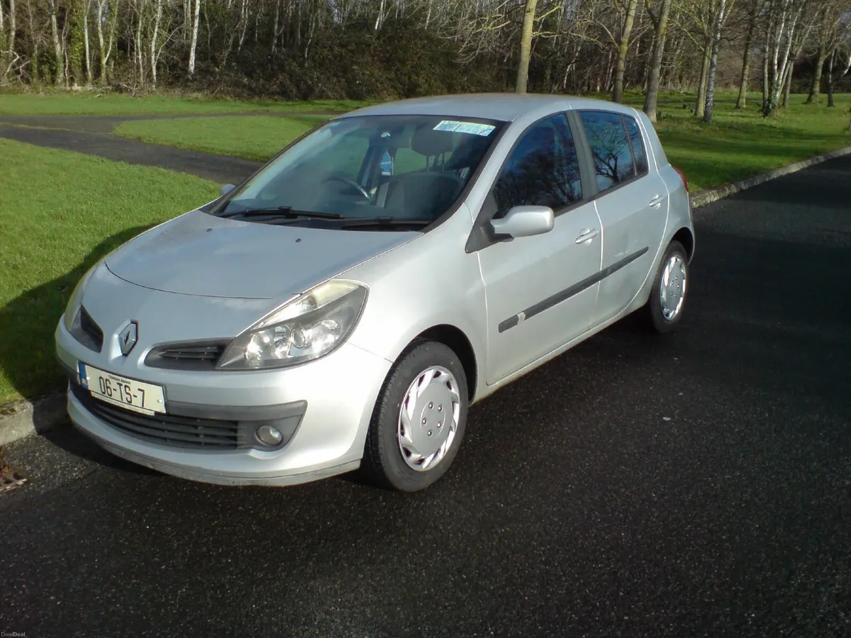 Renault Clio 2006 nct 2/27. - Image 2