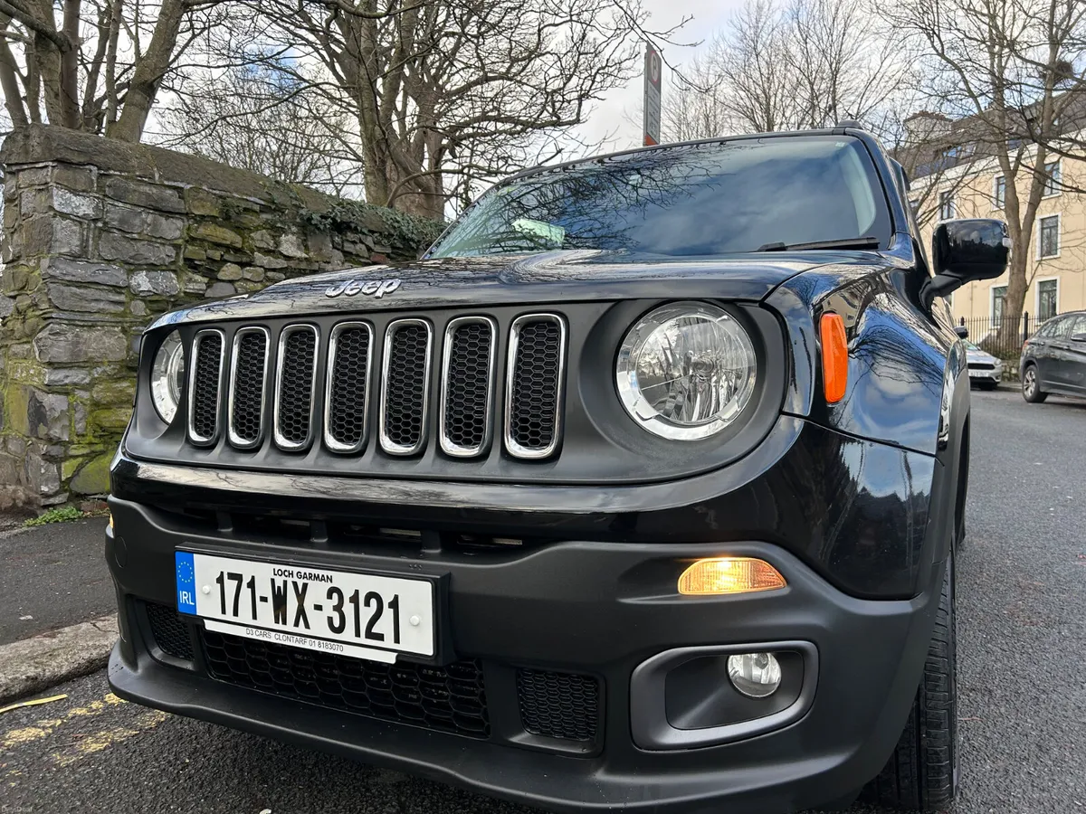 2017 JEEP RENEGADE DIESEL SAT NAV NCT MARCH 2027 - Image 1