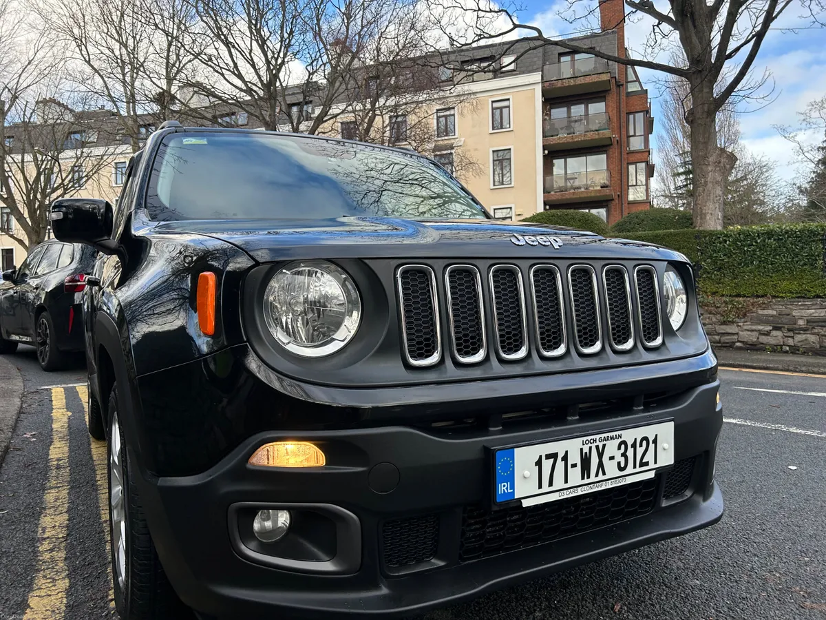 2017 JEEP RENEGADE DIESEL SAT NAV NCT MARCH 2027 - Image 3