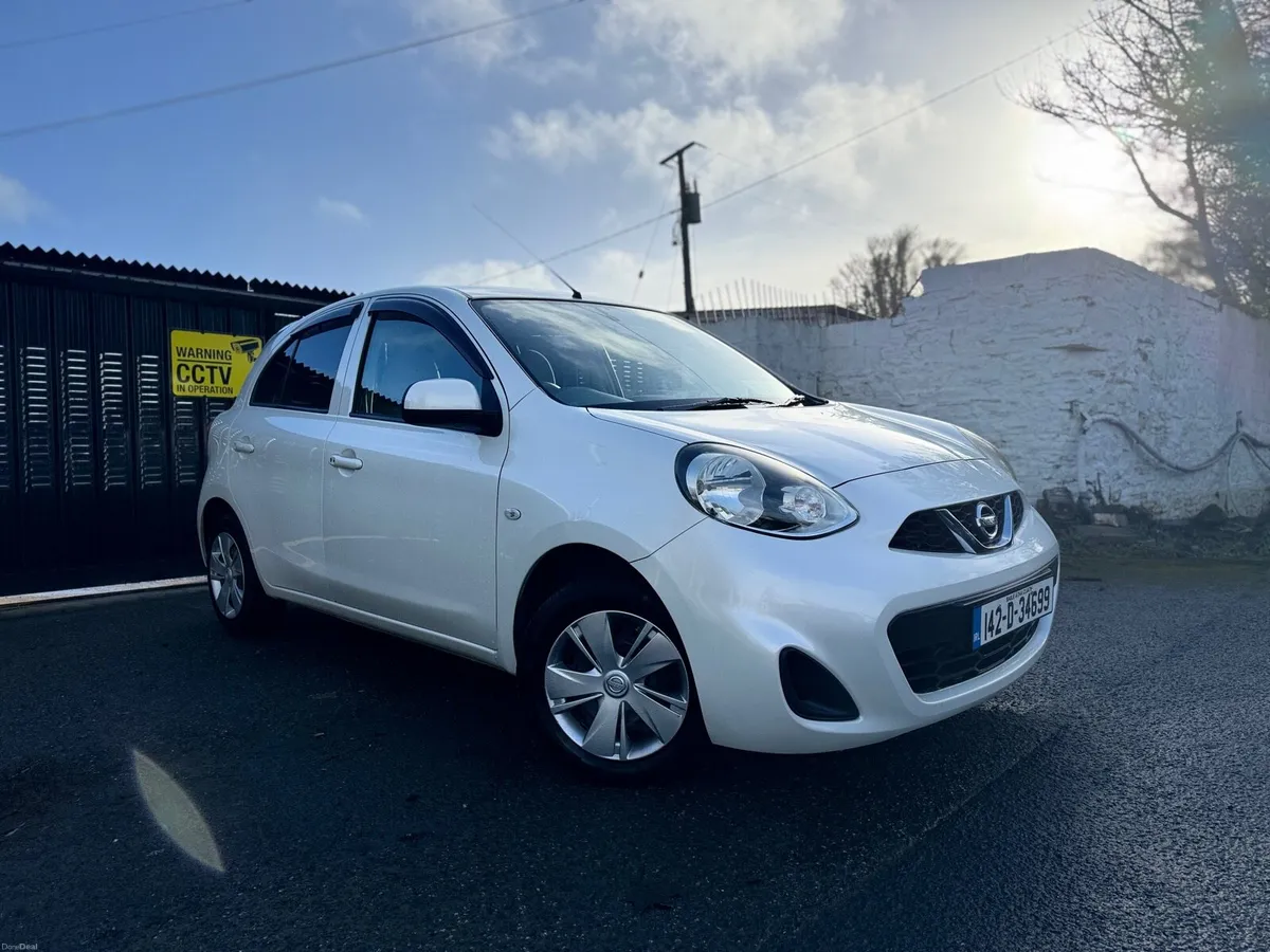 2014 NISSAN MARCH. LOW MILEAGE. NEW NCT. AUTO 1.2L - Image 1