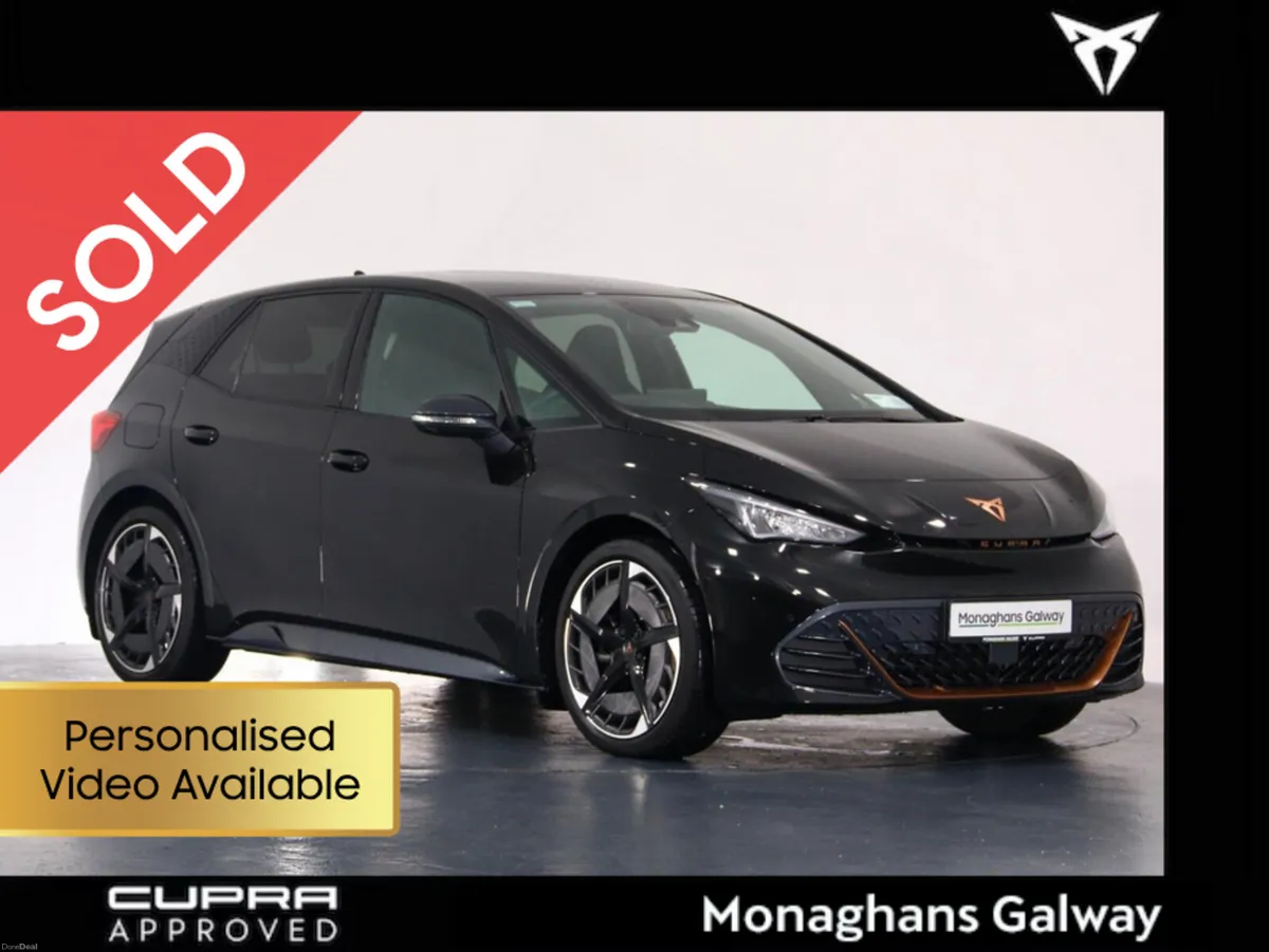 Cupra Born E-BOOST 252D Reg 77KWH 231HP *BIG BATTE - Image 1