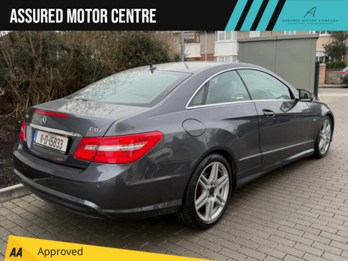 2011 MERCEDES E CLASS COUPE 2.1 DIESEL AUTO - Image 3