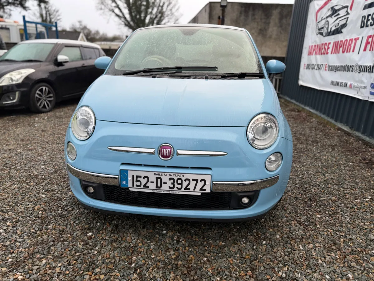 Fiat 500 **2015 ** glass roof - Image 2