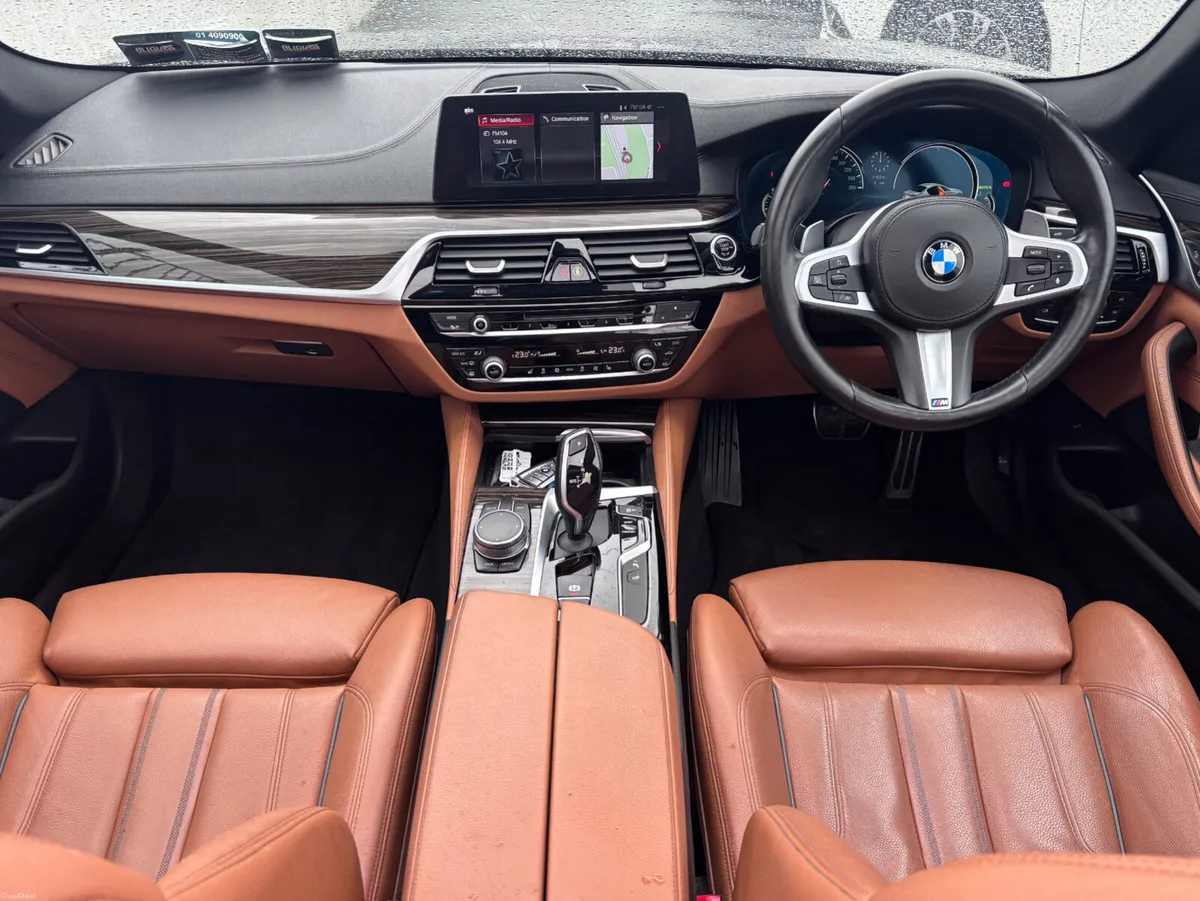 BMW 520D M SPORT DIESEL /  TAN LEATHER / HIGH SPEC - Image 2