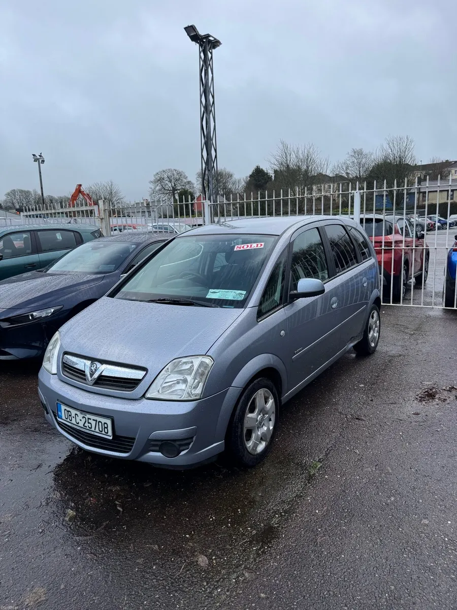 2008 Opel Meriva NCT 03/26 Tax 07/26 - Image 1