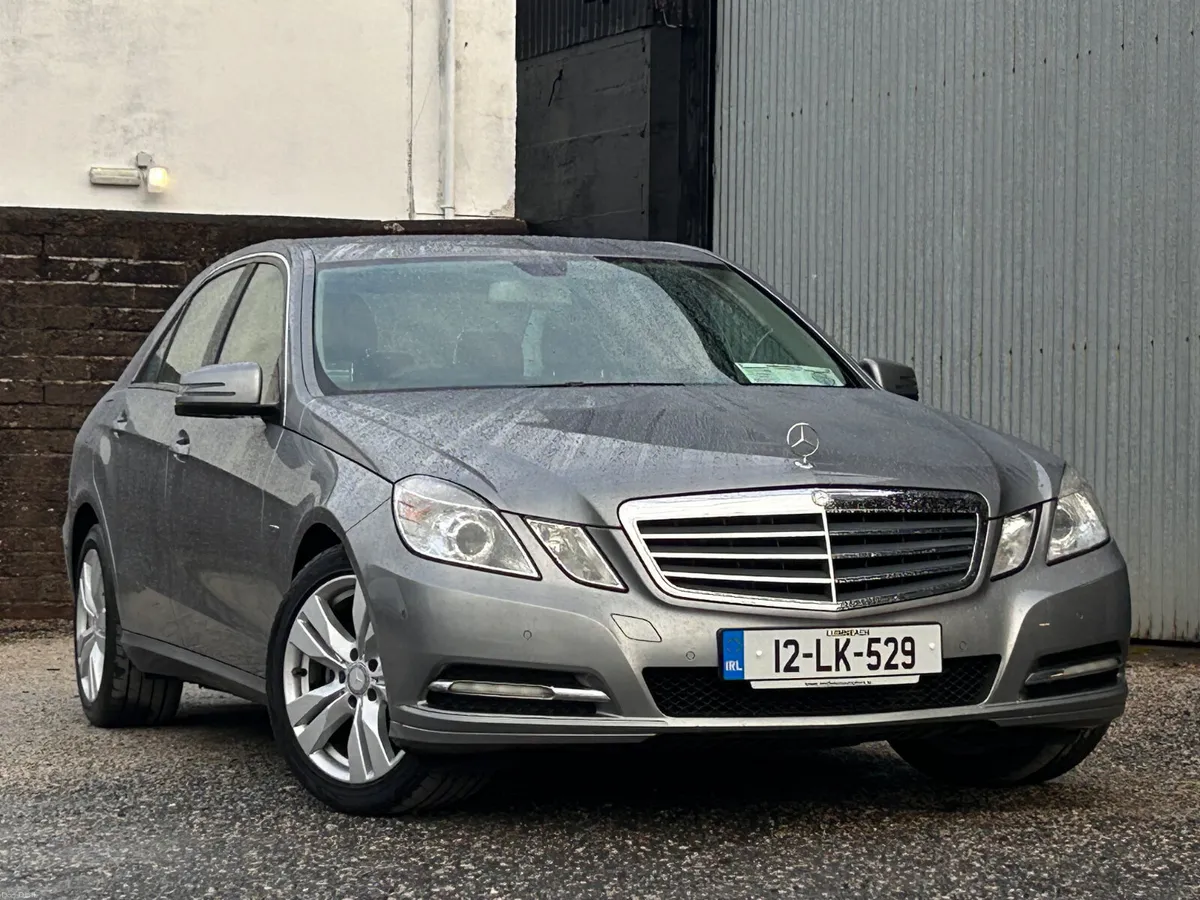 Mercedes-Benz E-Class 2012 automatic - Image 1