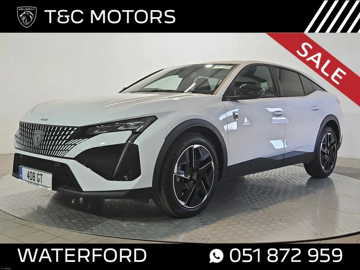 Peugeot 408 GT Model - Auto- Huge Spec - Adaptive - Image 1