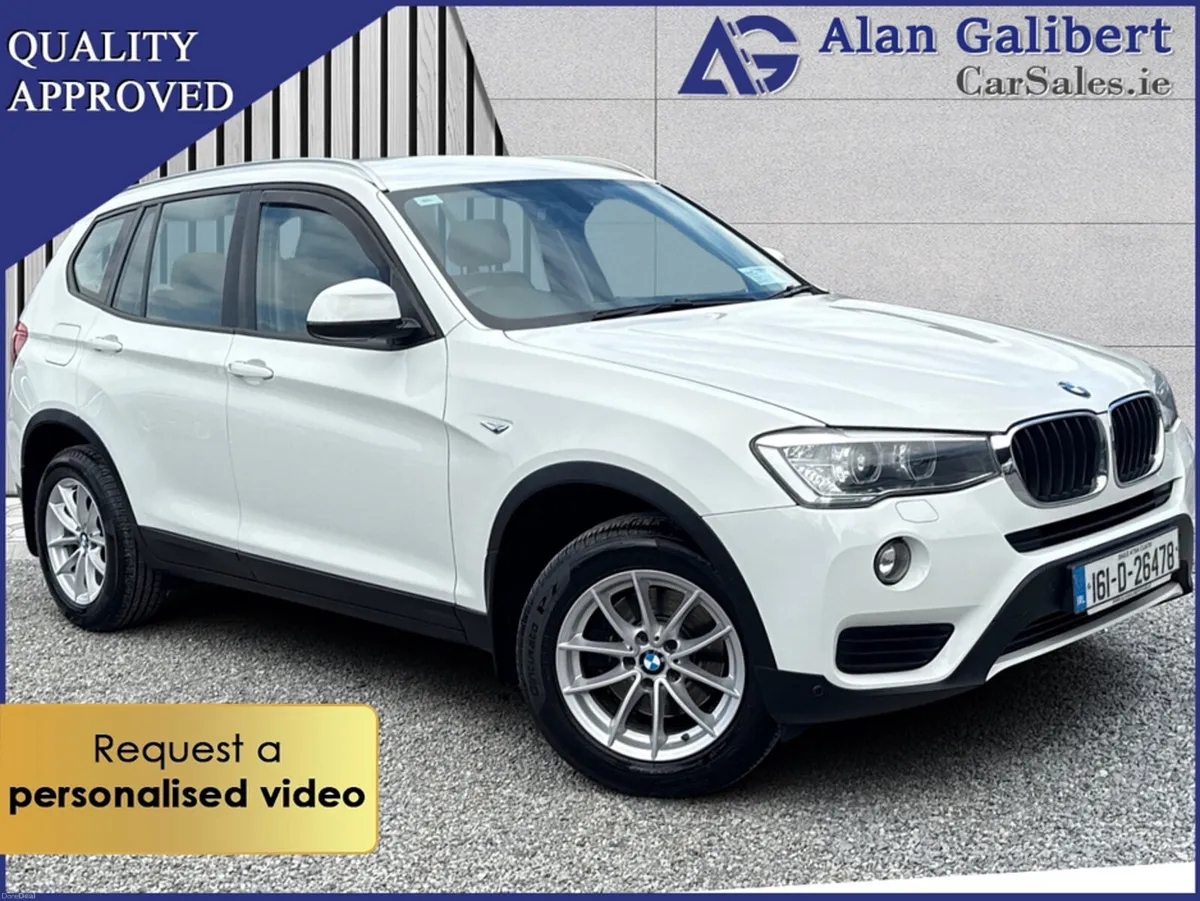 BMW X3 2.0 Diesel SE AUTO FULL LEATHER INTERIOR €9 - Image 1