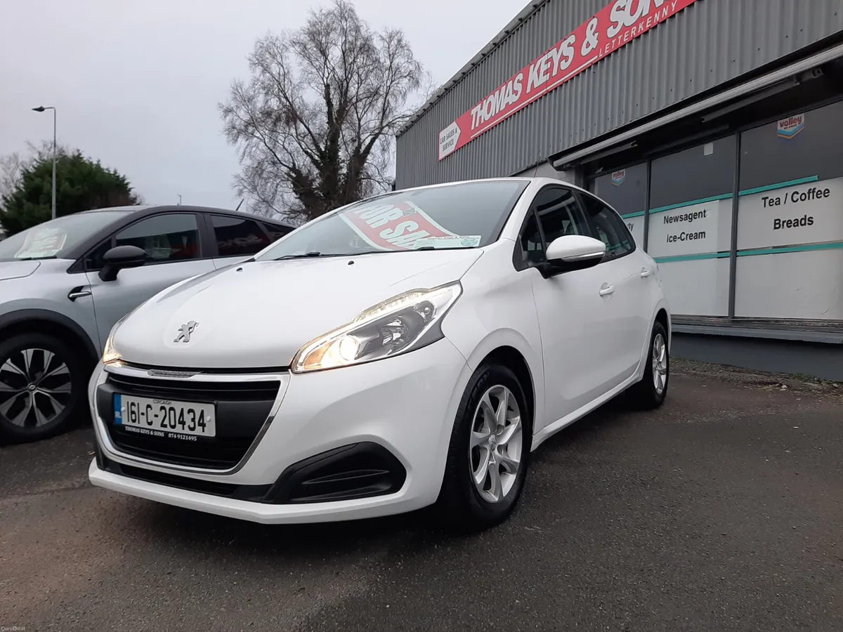 2016 Peugeot 208 1.2  Low Mileage - Image 1