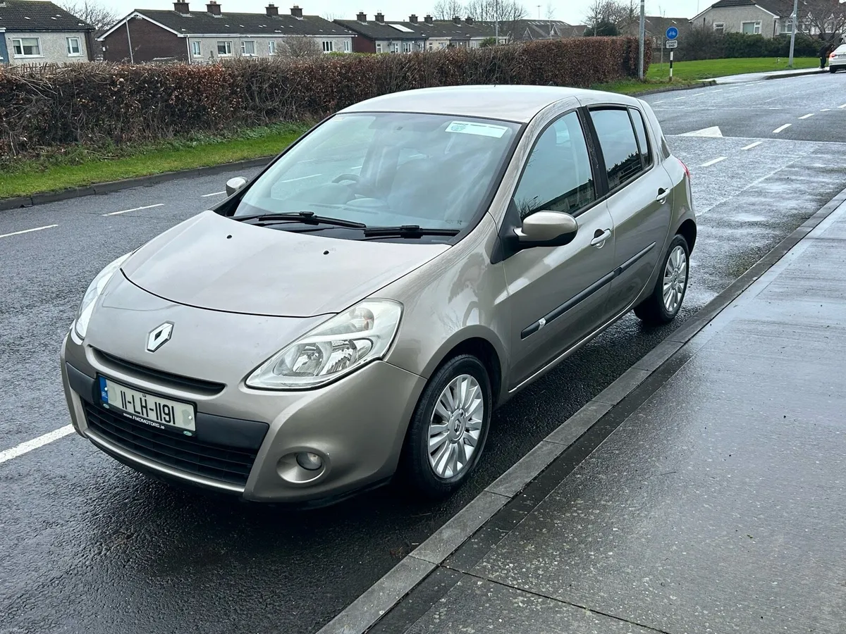 2011 RENAULT CLIO 1.2 PETROL LOW KLMS  NCT 6/26 - Image 3