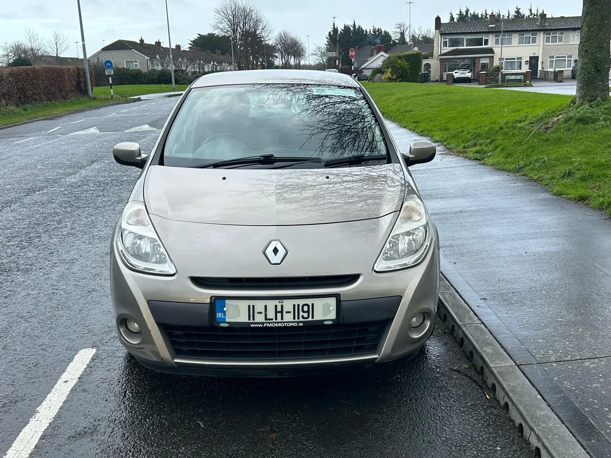 2011 RENAULT CLIO 1.2 PETROL LOW KLMS  NCT 6/26 - Image 2